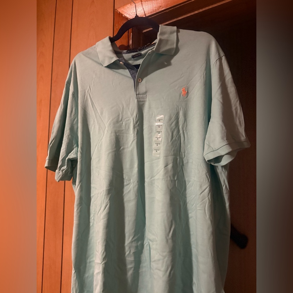 Ralph Lauren Light Green Polo Shirt